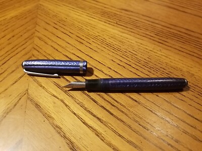 Esterbrook 9550 Cobalt Blue Early J Series Lever Fill Fountain Pen