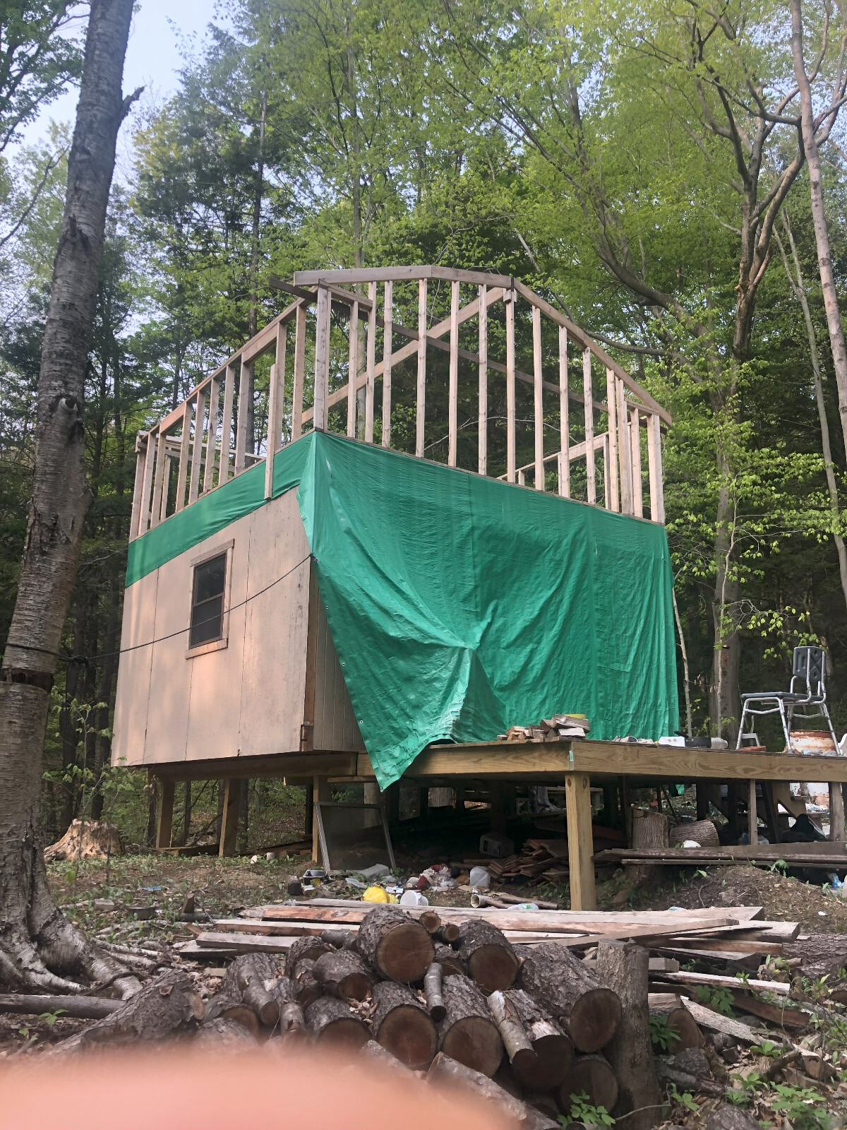 15 Acre NY Land & Log Cabin Lot 8 FINANCING GOOD FOR AIRBNB NO