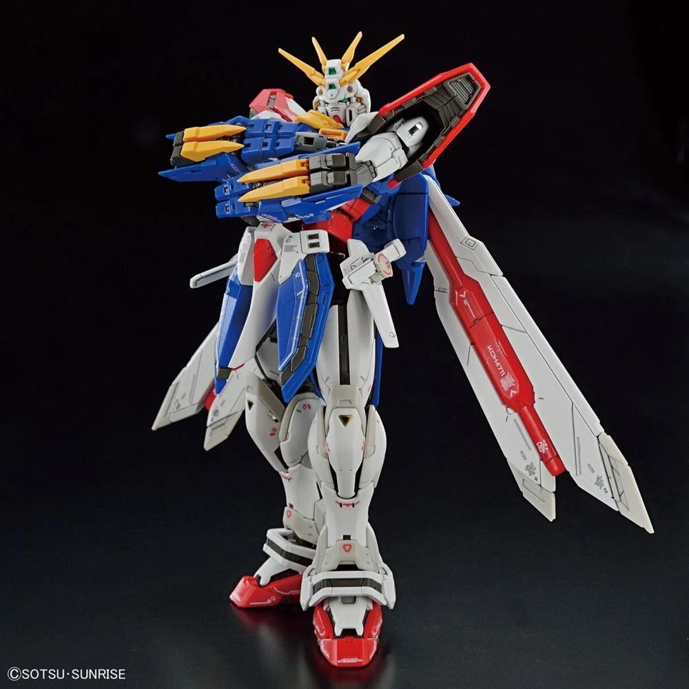 Bandai 1/144 RG #37 G Gundam GF13-017NJII God Gundam (Burning