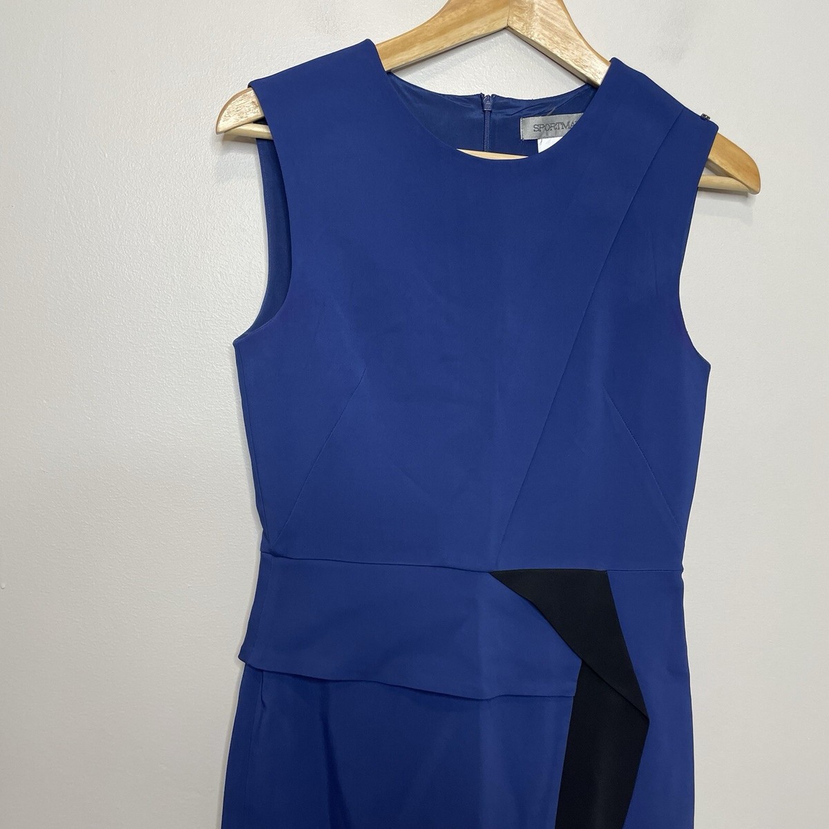【送料&関税込】Max Mara Sheath Dress Technical-jersey sheath dress, black | 