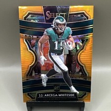 2019 Panini Select - Concourse  Prizm TRUE ORANGE J.J. Arcega-Whiteside /49 (RC)