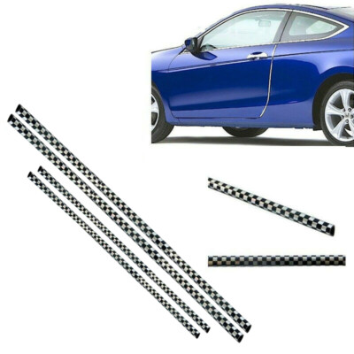 Set 4 Paracolpi Portiera Auto - Profilo Cromato 88cm E 68cm | Per Tuning E Protezione - Foto 7
