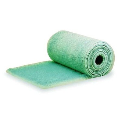 Zoro Select 6B845 Paint Collector Air Filter Roll, 21 In X 260 Ft X 3 In, Merv
