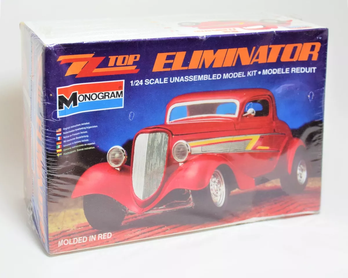 Monogram 2702 1 24 Scale ZZ Top Eliminator 1933 Ford Plastic Model