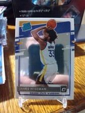 2020-21 Donruss Optic James Wiseman Rated Rookie RC #152 Golden State Warriors