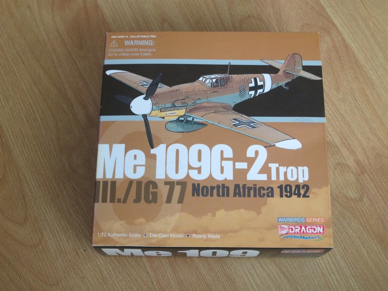 Dragon Wings 1:72 Me109G-2 Trop III./JG 77 North Africa 1942 #50087 NEW Auction