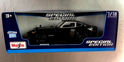 ミニカー Maisto 1/18 1971 Datsun 240Z 1971 Datsun 240Z Red Tokyo Mod 1/18 Diecast Model Car by
