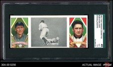 1912 T202 Hassan Jimmy Austin / George Stovall Stahl Safe  SGC 3.5 - VG+