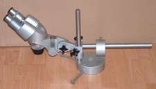Hertel&Reuss STE 5R-B Stereomikroskop Stereolupe Stemi 20x + 40x * Boom Stand