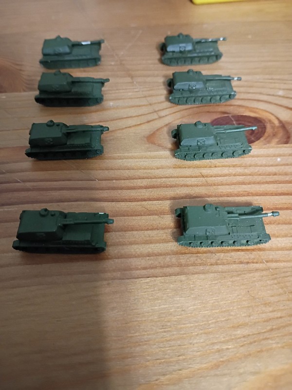 CinC 1/285th Modern Micro Armor: SAU-152 (8) Lot 3
