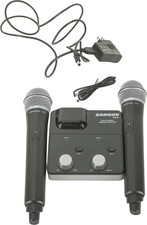 Samson XPD2m Dual-channel Wireless Handheld Microphone System 2.4GHz NO OUTPUT