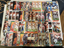 (85) Broderick Thomas Football Cards Base Lot Tampa Bay Buccaneers Collection