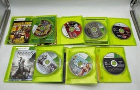 Microsoft Xbox 360 Elite Black 120GB HDD Home Console With Accessories And Games