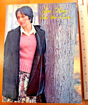JOAN BAEZ  AND THEN I WROTE SONGBOOK SHEET MUSIC LYRICS FOLK MUSIC