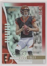 2019 Panini Absolute Rookie Red Spectrum 27/100 Ryan Finley #136 0q3