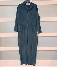 VTG Universal Overall Chicago Stone Cutter Herringbone Union Coveralls 46 Long