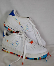 Nike "Air Force 1 Low Multicolor Swooshes" Big Kids Size 7Y