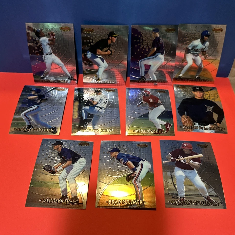 Juego completo de 200 cartas de béisbol Bowman's Best 1997 (1-200) - Beltre Halladay RC Foto 4 de 4