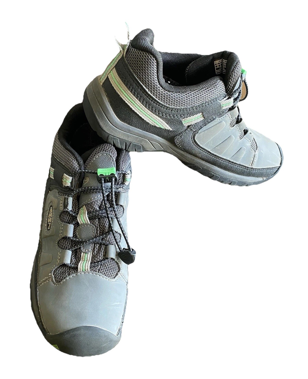 Scarpe da ginnastica Keen Targhee basse impermeabili escursionismo grigie grandi ragazzi taglia 4