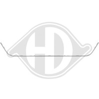 2291044 Zier-/Schutzleiste, StoßFäNger Vorne FüR VW Sharan (7N1, 7N2)