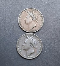 1826 & 1828 George IV Farthing Copper Coin Lot G42