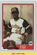 1981 Topps Dave Cash #707 READ 2k3