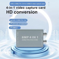 4in1 BNC To USB Capture Card AHD TVI CVI CVBS To USB Capture for Video Recorder