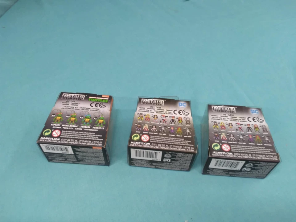 Jada Metalfigs Lote De 3 Figuras Harley Quinn, Supergirl, Leonardo Nuevo Foto 2 de 2