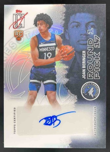 2025 Topps Signature Joan Beringer Base (RAW)