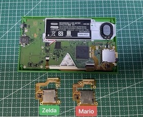 Nintendo Game & Watch Update Set- Zelda Or Mario 64MB Flash + Cable + ST Link V2