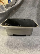 DOMETIC SMEV SINK IN STEEL BLACK GLASS LID 8005 MOTORHOME BOAT CARAVAN SECOND