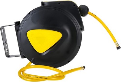 Retractable Air Hose Reel 5/16 IN x33 FT Auto Rewind Wall Mount Air Compressor