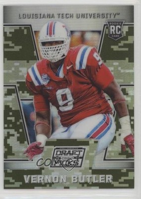 2016 Panini Prizm Collegiate Draft Picks Camo /199 Vernon Butler Rookie RC 1k5