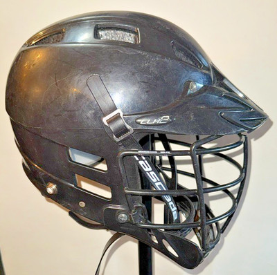 Cascade CLH2 Black Lacrosse Helmet Youth MLL Official Spec SPRFit System Mask