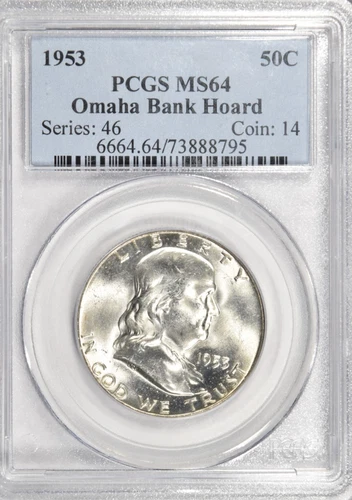 1953-P Franklin Half Dollar — photo from another recent sale