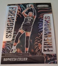 2025 Panini WNBA Prizm Napheesa Collier #7 Fireworks Minnesota Lynx Basketball🏀