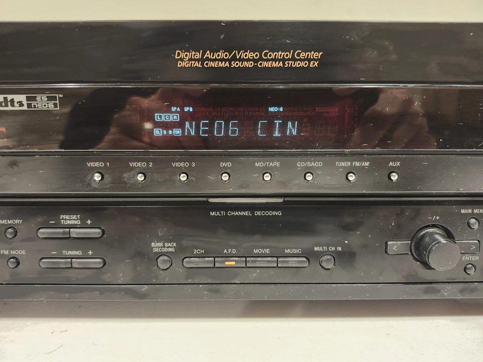 Sony STR-DE425 FM Stereo/FM-AM Receiver Tested WORKS No Remote - Image 4 of 4
