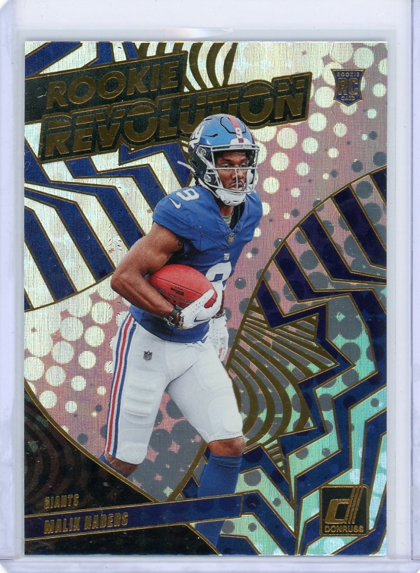 Malik Nabers Rookie Revolution 2024 Donruss #17