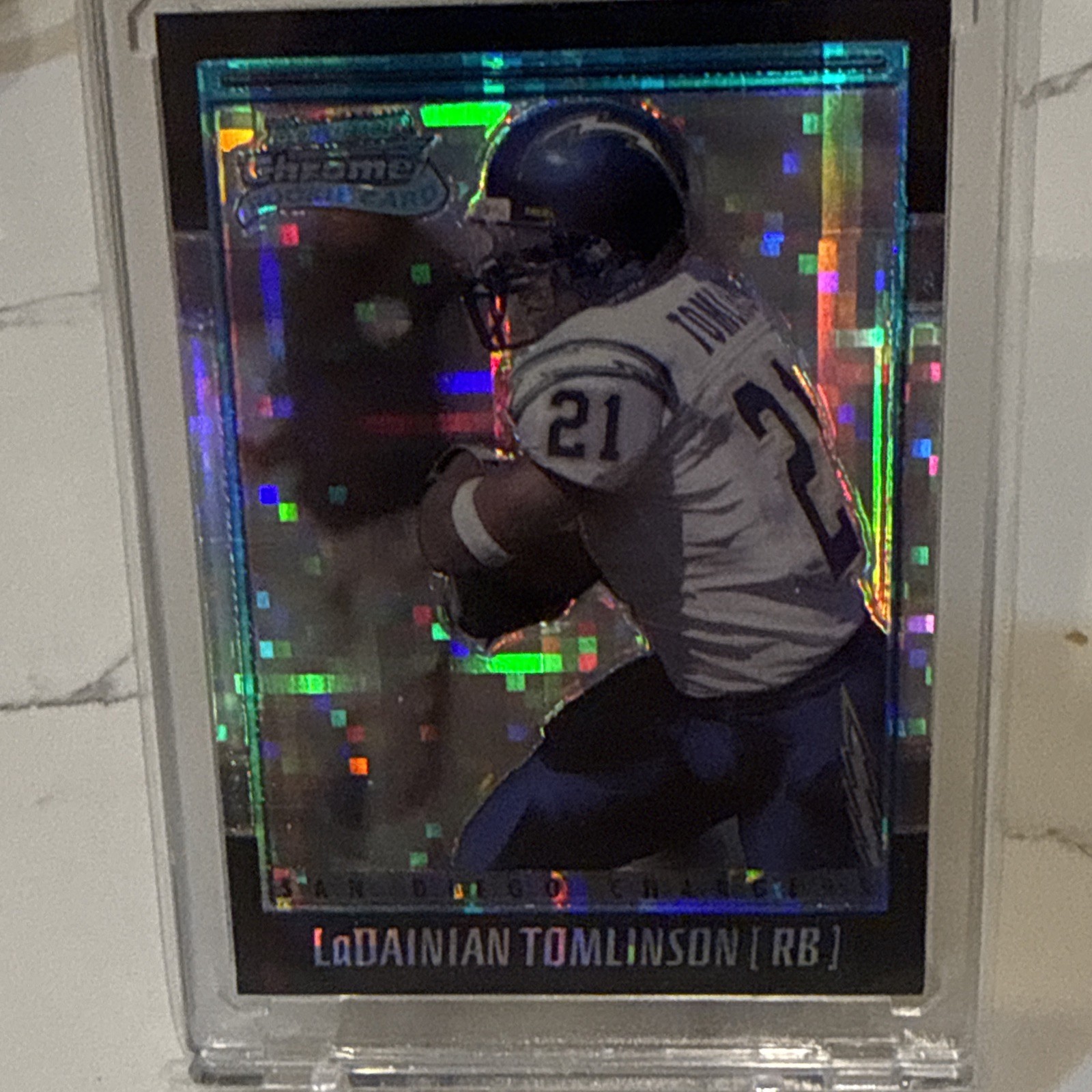 LaDainian Tomlinson Bowman Chrome #190 Refractor
