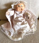 Vintage Mid 1980's Cabbage Patch Preemie, Coleco Xavier Roberts, Bald, Blue Eyes