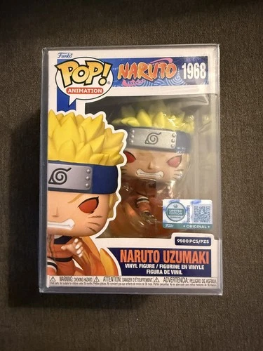 Funko Pop 1968 Naruto Limited 9500 Pieces Kurama Transformation With Protector