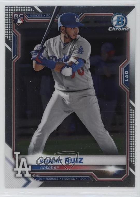 2021 Bowman Chrome Keibert Ruiz #70 Rookie RC uk2