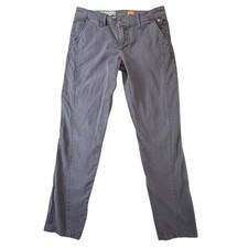 Pilcro and the Letterpress Hyphen Dark Gray Embroidered Chinos Pants Size 27
