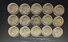 New ListingLot Of 15 - USA Roosevelt Dimes 1964s - 90% Real Silver Coins *Free Shipping*