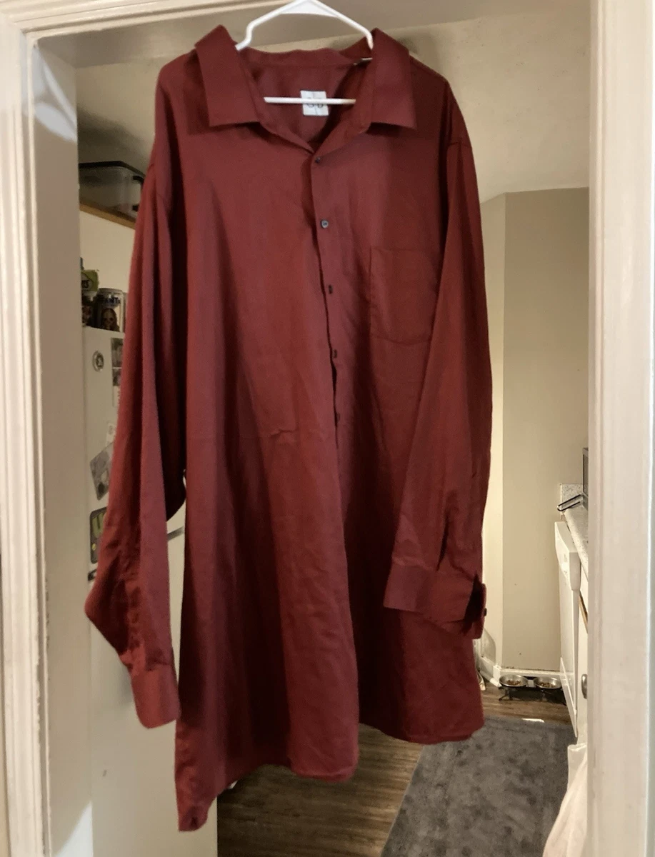 geoffrey beene dress shirts big and tall Amazon.com: Geoffrey Beene Mens Bedford Button Down Dress Shirt, Brown, Big & Tall, 14.5" Neck 32"-33" Sleeve : Clothing, Shoes & Jewelry