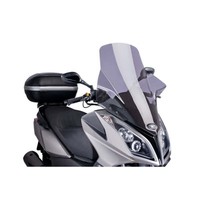 Puig Windschild V-TECH Line Touring FUR Kymco Superdink 125I 09-14 Light Smoke