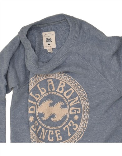BILLABONG Boys Graphic Sweatshirt Jumper 11-12 Years Blue Cotton AF07 - Picture 3 of 3