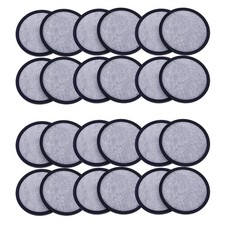 24-Pack Replacement Charcoal Water Filter Discs for Mr. Coffee Brewers Coffee...