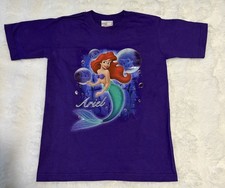 NWT Vintage Disney Little Mermaid Ariel Bubbles T-Shirt Girls Size 4-5 N119