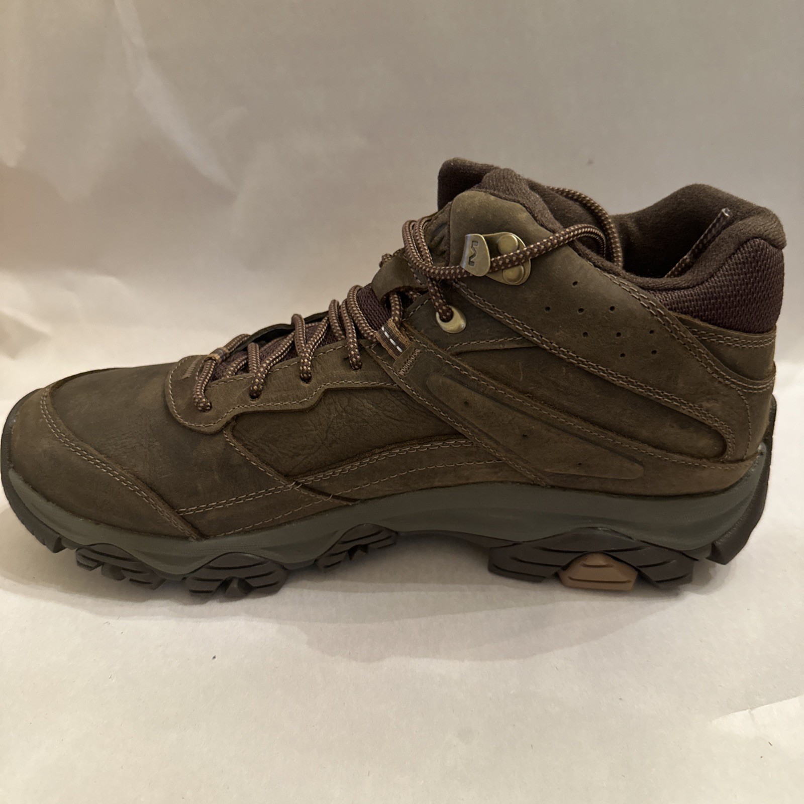 Men's MOAB ADVENTURE 3 MID WATERPROOF Hiking Boot, Earth, 10.5 image 8